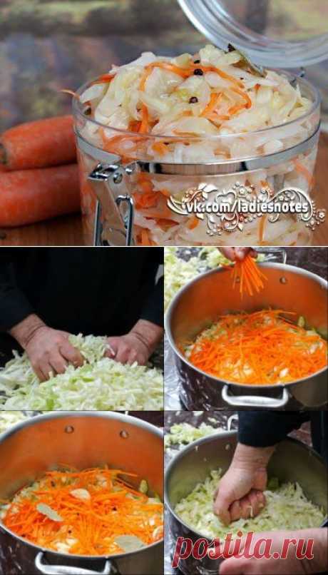 КВАШЕНАЯ КАПУСТА БЕЗ УКСУСА