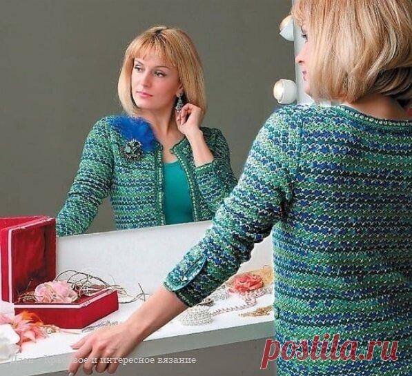 Жакеты крючком со схемами | Красивое и интересное вязание | Яндекс Дзен