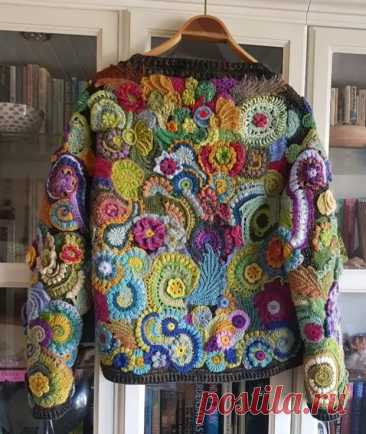 Вязание в технике Фриформ - неограниченный полёт фантазии - Сам себе мастер - Медиаплатформа МирТесен