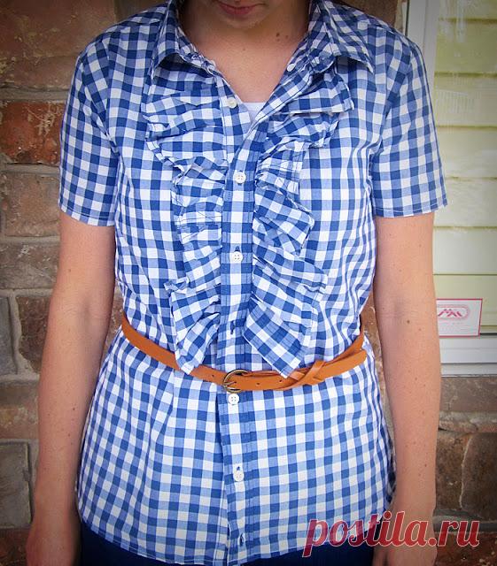 бек-а-бу: Переделка футболки