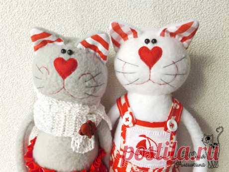 Aleshkina ALtoys Blog: Котики в красном
