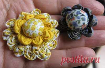ARTEMELZA - Arte e Artesanato: flor de fuxico em ziguezague