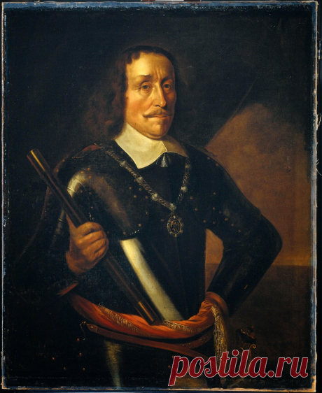 копию после Хендрика Мартенца. Сорг: Портрет Витте Корнелис де С, вице-адмирал Голландии и Вест-Фрисландия (1657 г.)