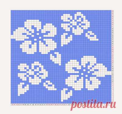 FitzBirch Crafts: Double Knit Floral Cowl