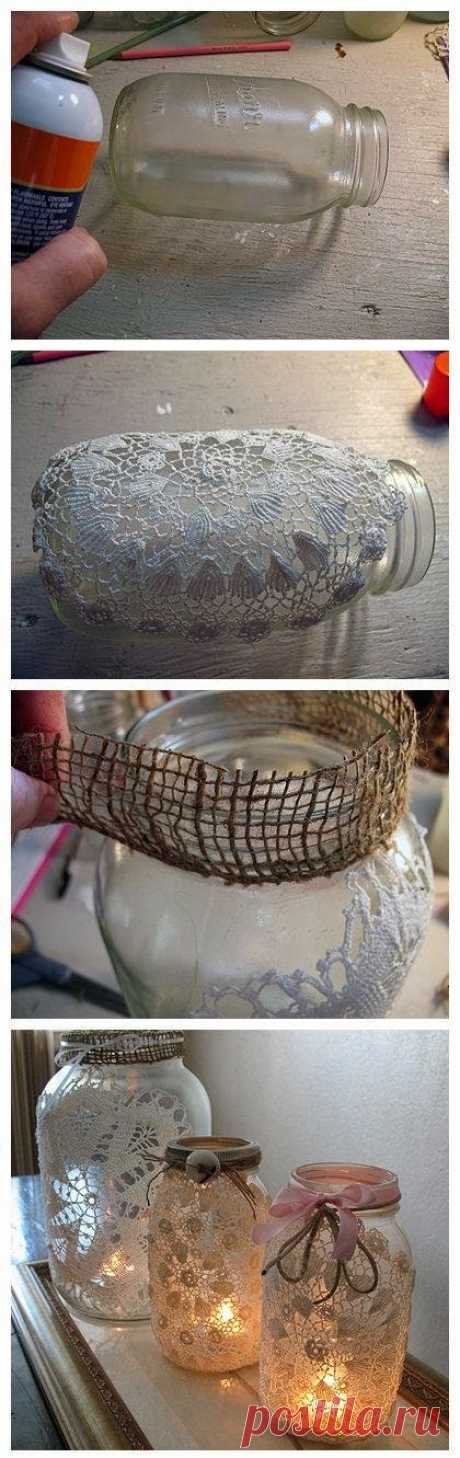 DIY Luminaries | Who said Crafts