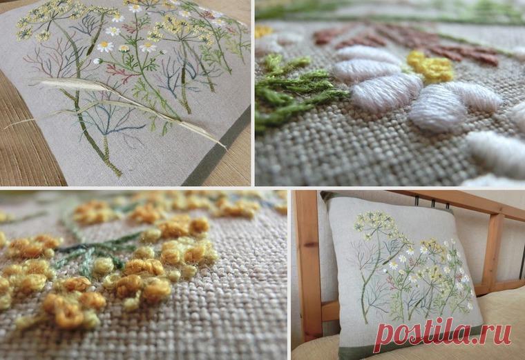 Простота и лаконичность японской вышивки в прекрасных работах мастеров