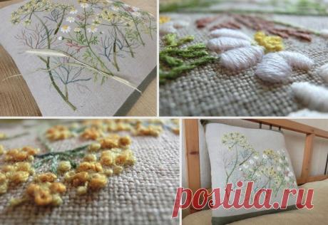 Простота и лаконичность японской вышивки в прекрасных работах мастеров