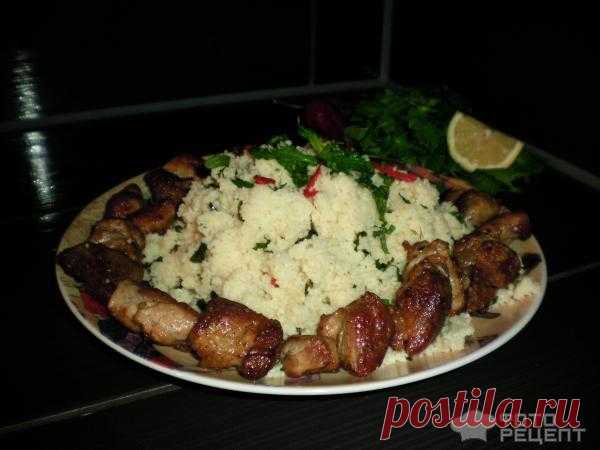 Рецепт: Кус-кус с овощами | По рецепту Джейми Оливера. С мятой, лимоном и острым перцем