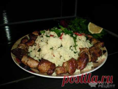 Рецепт: Кус-кус с овощами | По рецепту Джейми Оливера. С мятой, лимоном и острым перцем