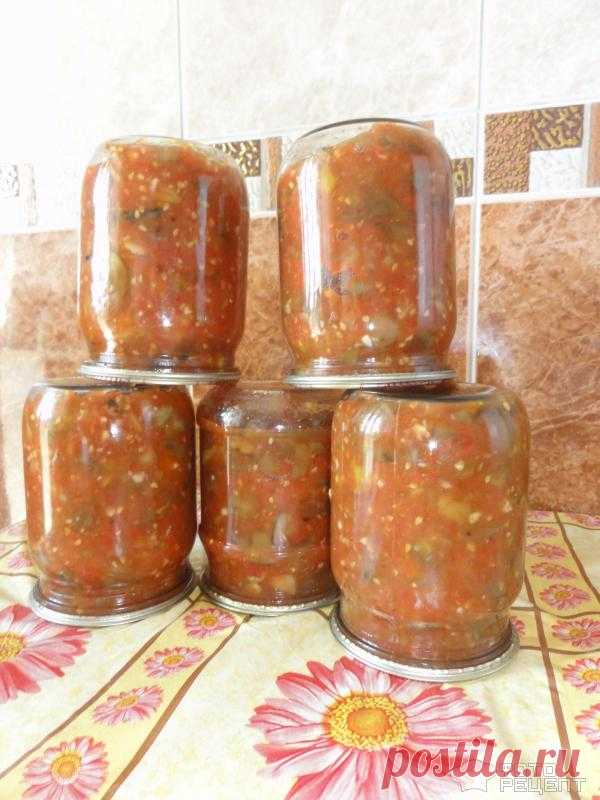 Рецепт: Грибы в томатном соусе 