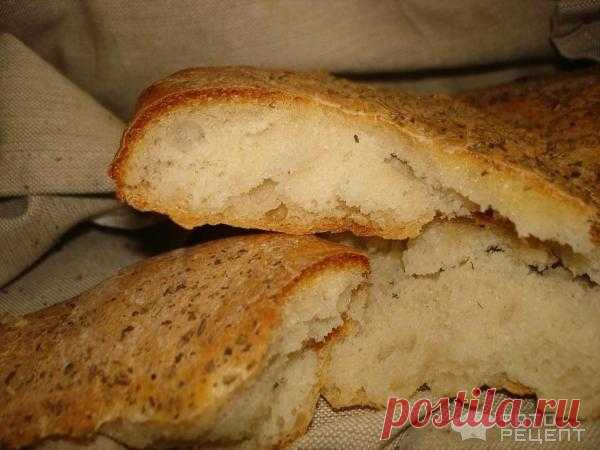 Рецепт: Чиабатта в духовке | с прованскими травами