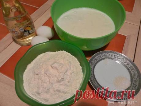 Рецепт: Блинчики "нежные" на молоке | на молоке, без соды