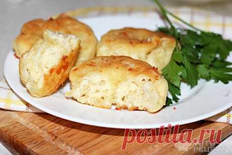 Рецепт: Сырные пышки | на сковороде