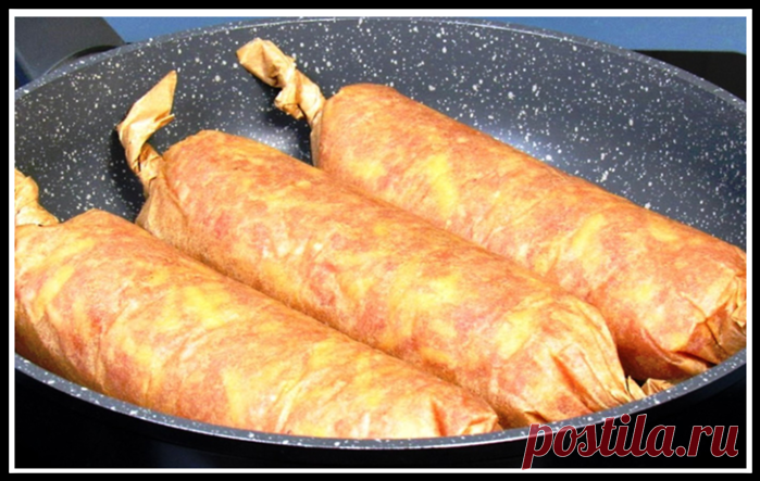 Сочные мясные рулетики с картофелем и сыром на сковороде!