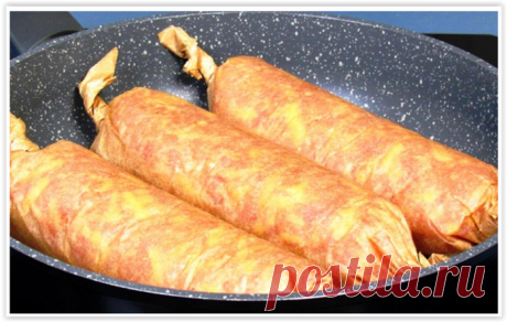 Сочные мясные рулетики с картофелем и сыром на сковороде!