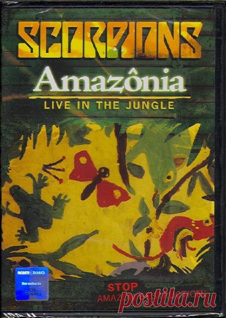 Scorpions: Amazonia - Live In The Jungle (2009) DVD9 В августе 2007 года самая успешная немецкая группа на международной арене, SCORPIONS, отправилась в дебри бразильских джунглей, где дала аншлаговый концерт перед 40 тысячами восторженных фэнов. Он прошел в городе Мануас, одном из крупнейших поселений на реке Амазонке. В тот момент времени группа