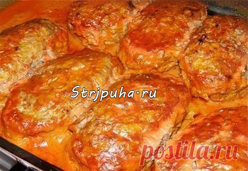Ленивые голубцы (в котлетах)