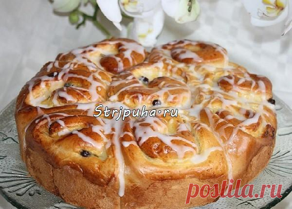 Булочки — бриоши с кремом патисьер