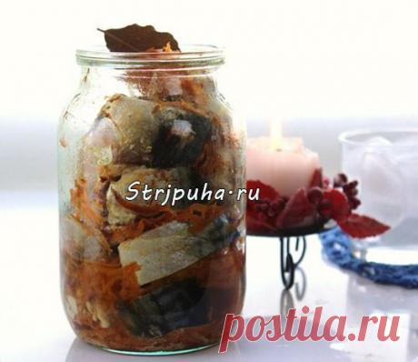 Скумбрия в банке — Домашняя кулинария