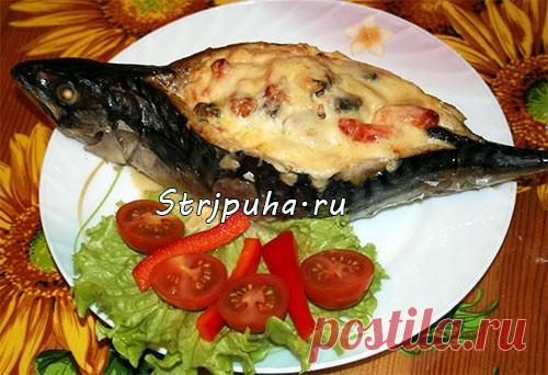 Скумбрия фаршированная