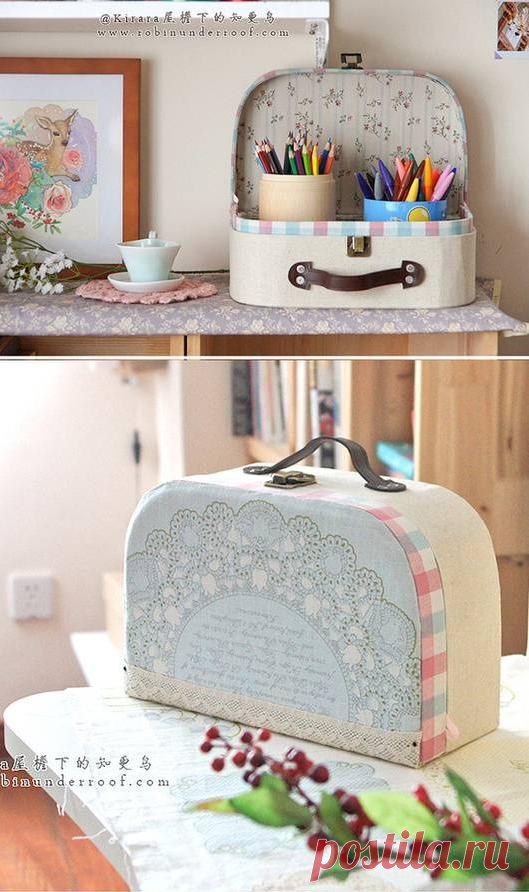 *Decoração e Invenção*: Maletinha Retrô - PAP