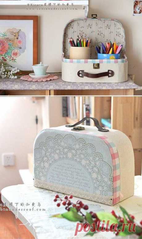 *Decoração e Invenção*: Maletinha Retrô - PAP