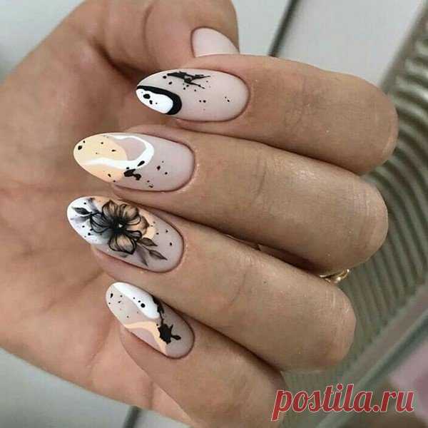 Горячий ТОП светлого маникюра 2023-2024: светлые ногти, дизайн, фото тренды