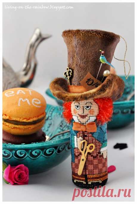 Живущая на Радугe: Схема к Шляпнику / 'The Hatter', my cross-stitch pattern