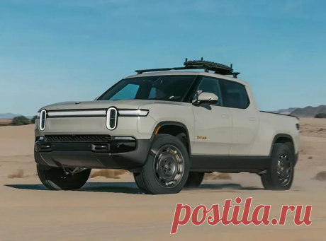 Rivian R1T и R1S California Dune Edition 2025 года