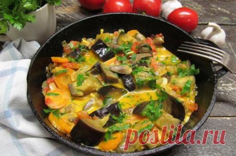 Куриные сердечки с овощами — Домашняя кулинария