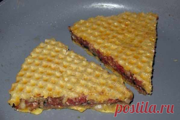 Очень вкусные треугольные котлетки — Домашняя кулинария