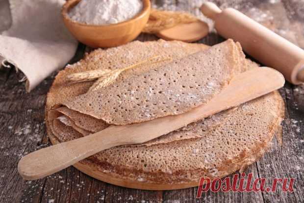 Гречневые ПП блины — Домашняя кулинария