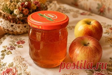 Прозрачное желе из яблок — Дачный участок