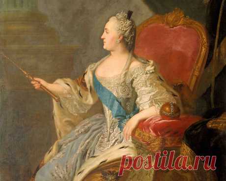 Портрет Екатерина II - 1763 г