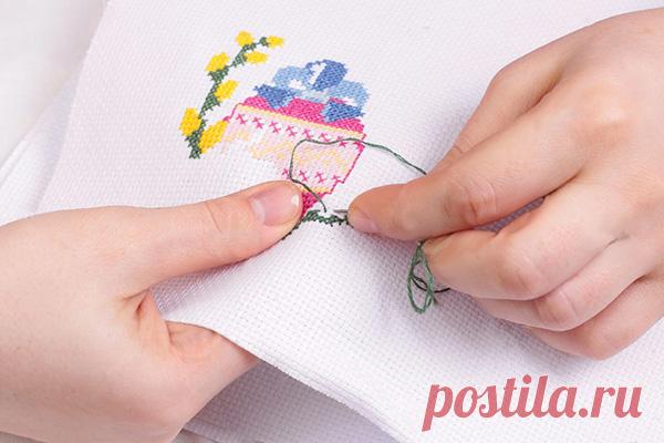 Вышивка крестиком для начинающих — ДОМАШНИЕ