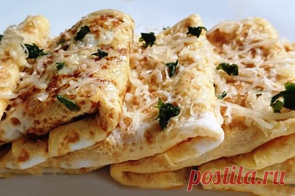 Холостяцкий завтрак за 5 минут «конвертики» — ДОМАШНИЕ