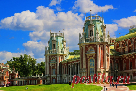 ЦАРИЦЫНО - ЕКАТЕРИНИНСКИЙ ДВОРЕЦ