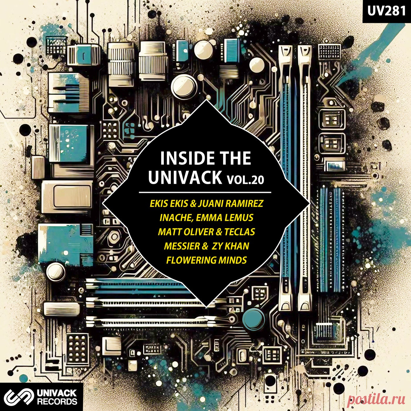 VA - Inside The Univack, Vol.20 UV281 » MinimalFreaks.co