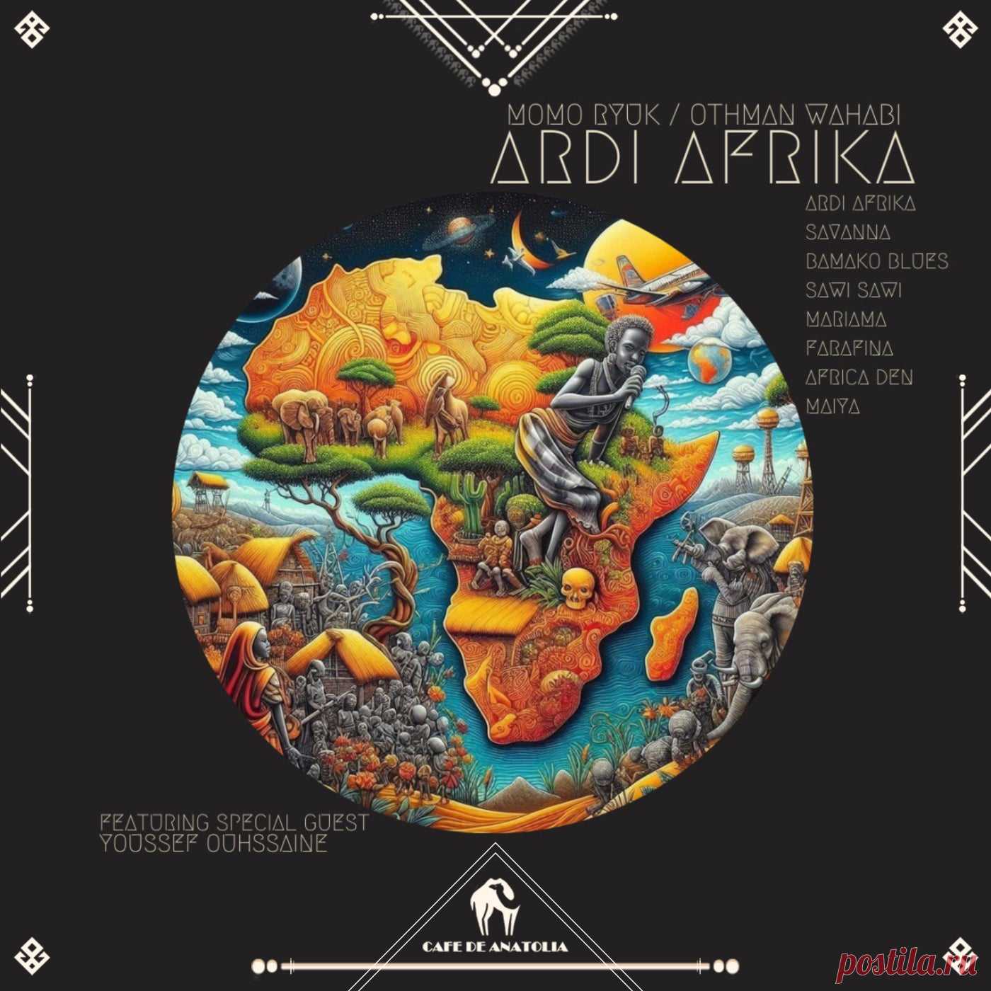 Momo Ryuk, Othman Wahabi - Ardi Afrika CDAREC206 » MinimalFreaks.co