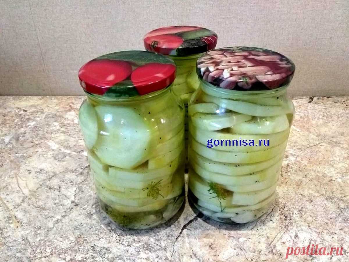 Кабачки с чесноком на зиму рецепты