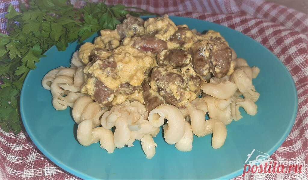 Куриные сердечки в горчично-сырном соусе - пошаговый рецепт с фото на Готовим дома