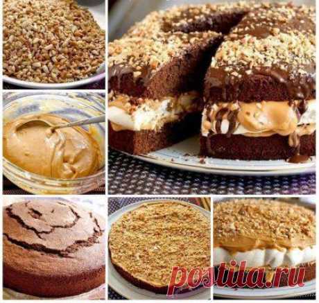 Так ярко, вкусно, необычно! ТОРТ &quot;ВОЗДУШНЫЙ СНИКЕРС&quot;.