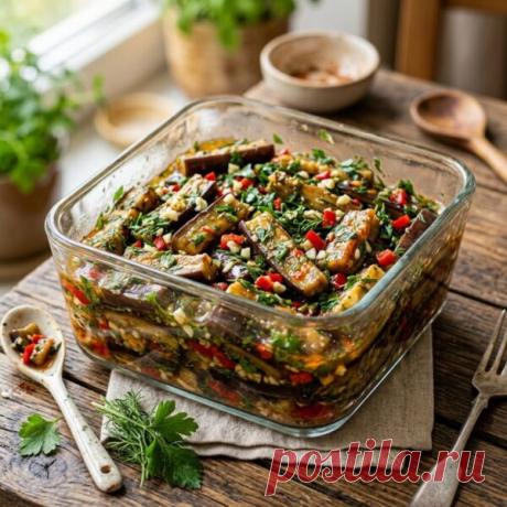 Острые баклажаны по-азербайджански