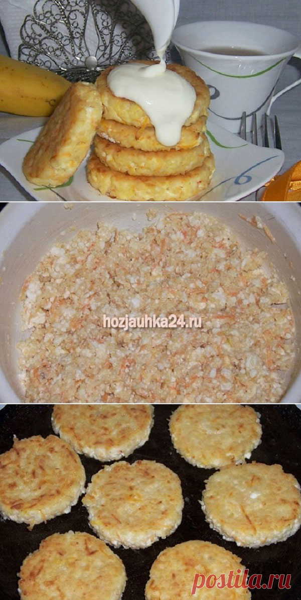 Сырники с добавлением пшена