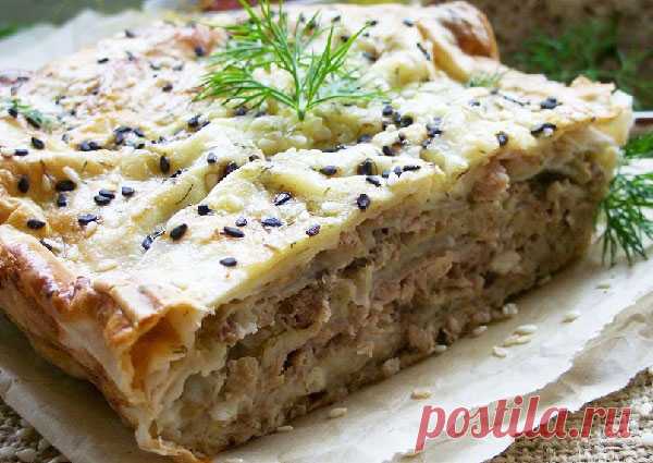 Пирог из лаваша — Домашний уют