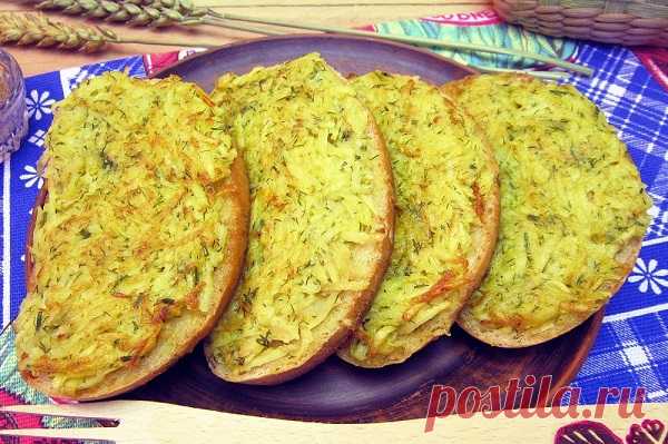 Гренки с картошкой — Домашний уют