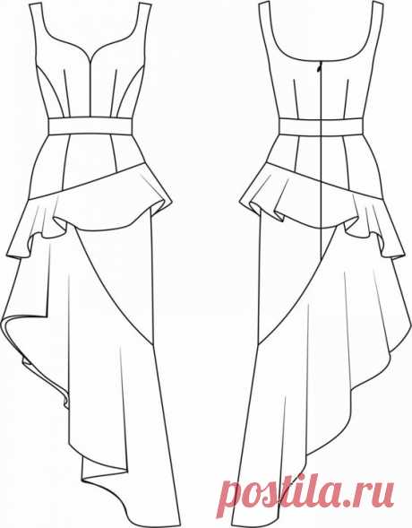 Выкройки платья