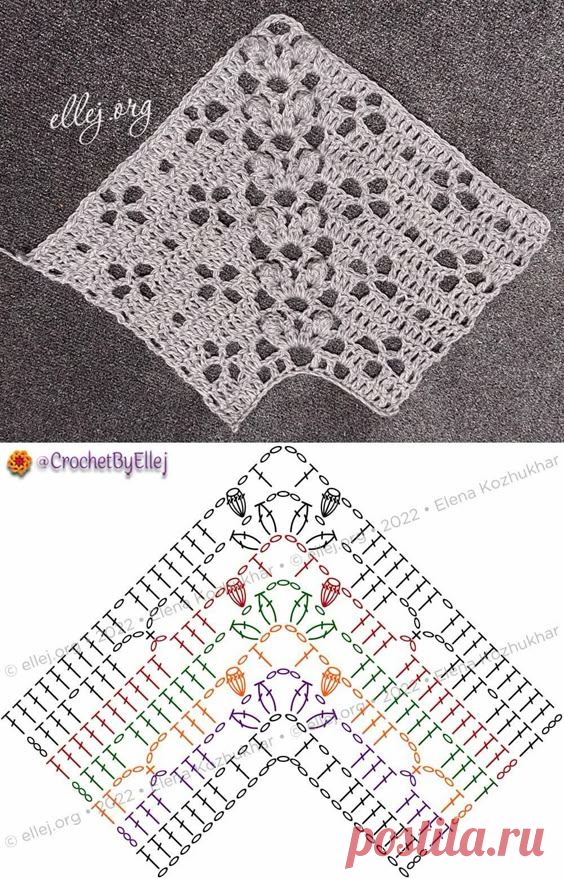 BIG collection of crochet raglans • 50+ crochet charts | Вязание крючком от Елены Кожухарь - Part 15