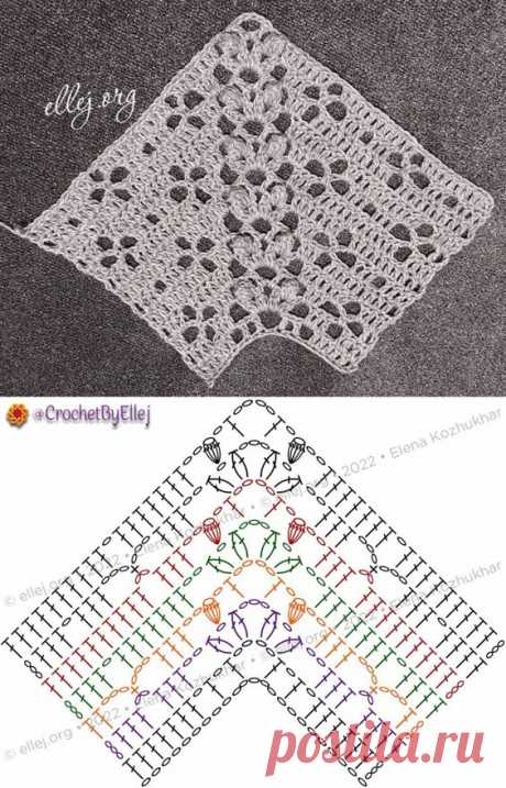 BIG collection of crochet raglans • 50+ crochet charts | Вязание крючком от Елены Кожухарь - Part 15