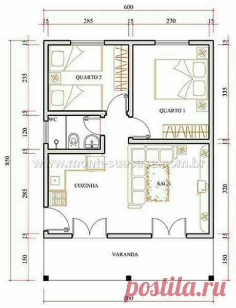 900+ Small House Plans Ideas In 2023 77D
